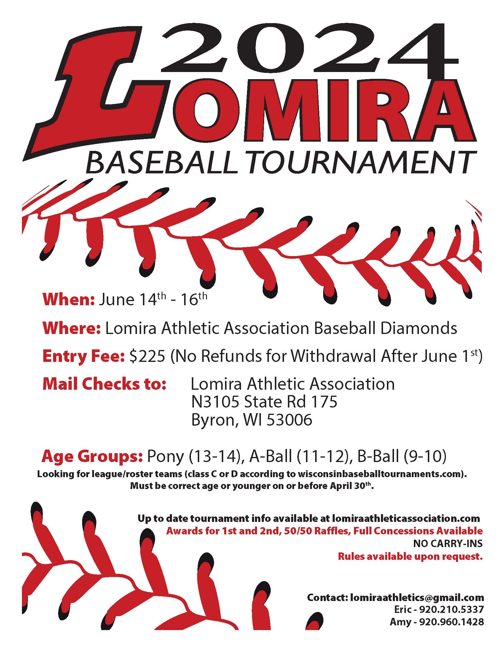 Boys Tournament Lomira Athletic Association